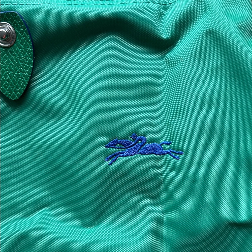 EUC! Longchamp Green Backpack - Picture 4 of 8